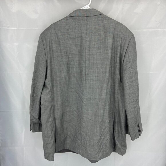 Lauren Ralph Lauren Men 52R Suit Jacket Slim Blazer Sport Coat Gray Career Work - Picture 3 of 11